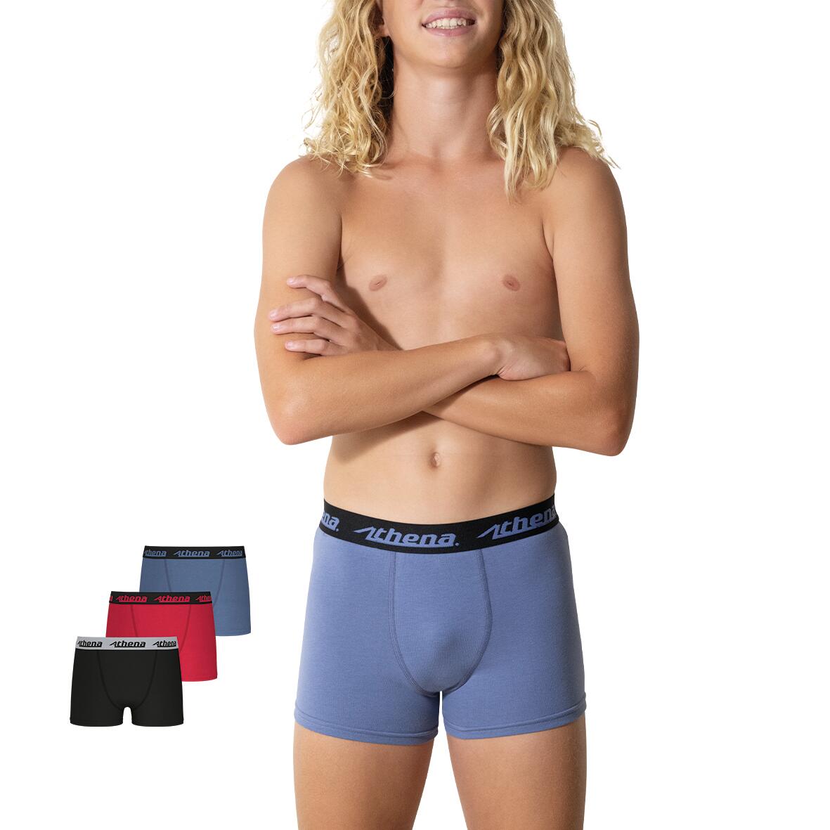 Lot de 3 boxers garçon Ecopack Trio Pop 4/7