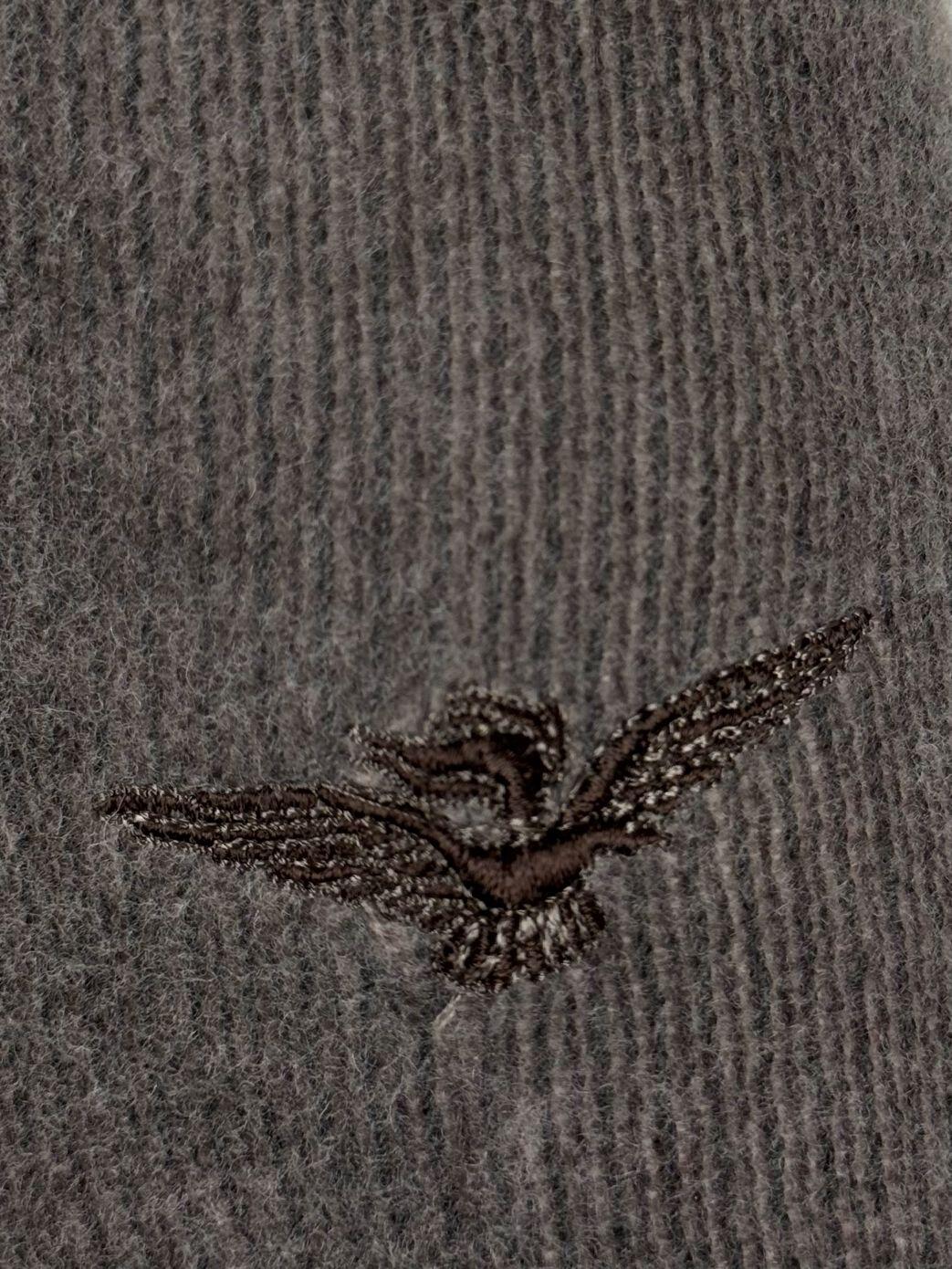 Tricot Uomo W5F855 Esercito in lana 3/4