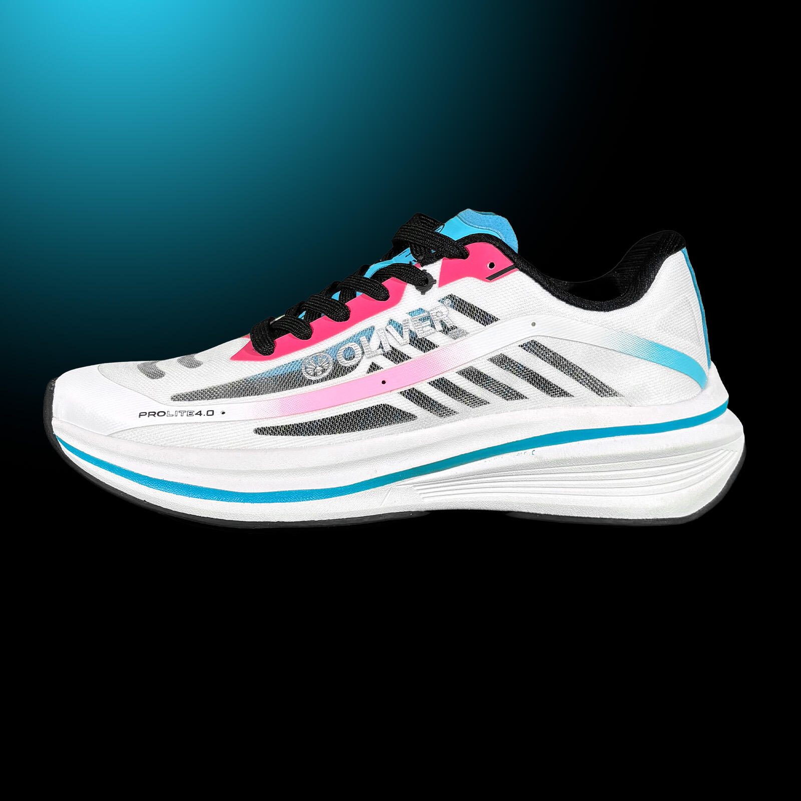 Zapatillas deportivas Fitness Pro Lite 4.0 azul-blanco 3/7