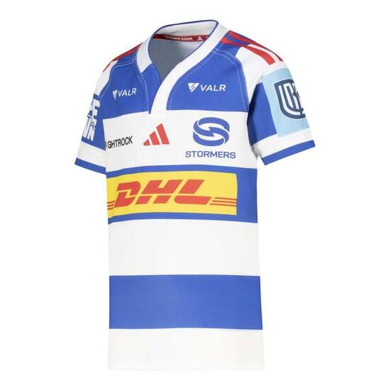 Maillot Domicile Stormers URC pour enfant Adidas Bleu et blanc
