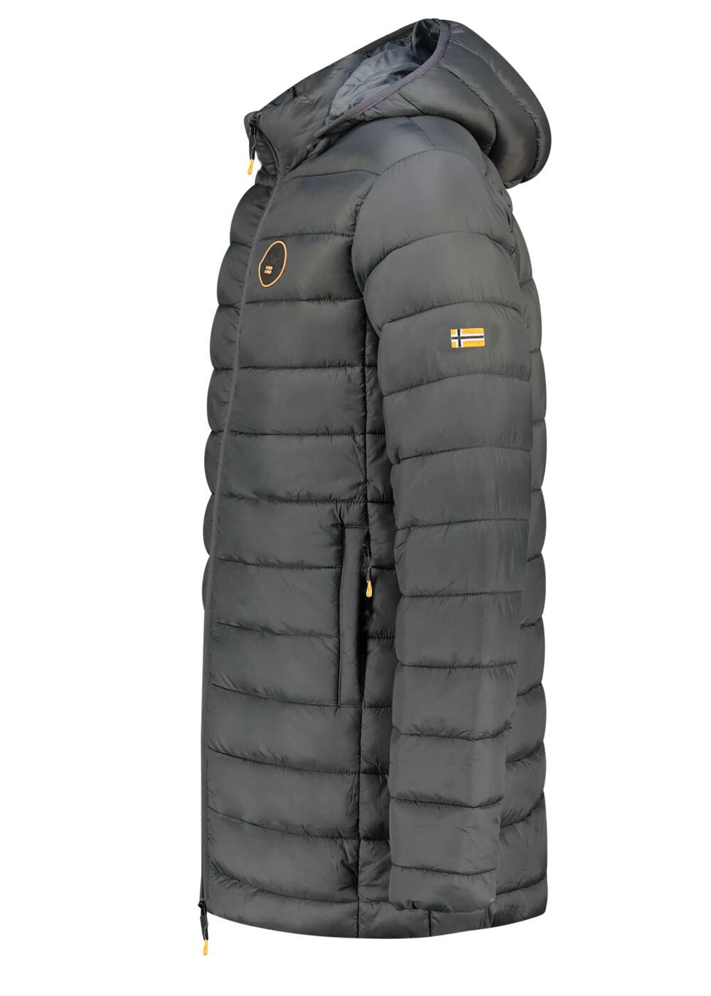 GEOGRAPHICAL NORWAY Kurtka AMIGOMAP LONG HOOD DB DGREY MEN 233 DARK GREY Sneaker 3/3
