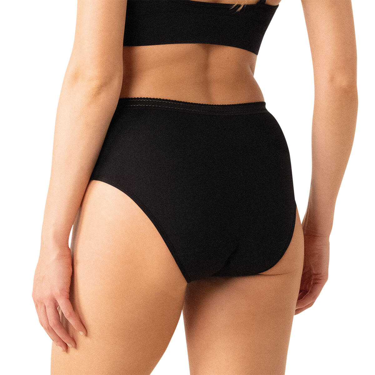 Lot de 2 culottes menstruelles taille haute femme 2/5