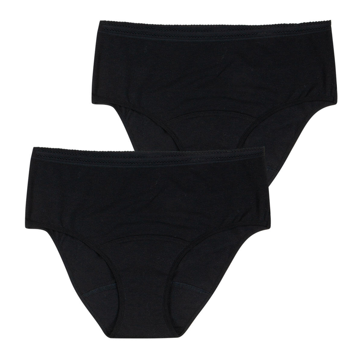 Lot de 2 culottes menstruelles taille haute femme 4/5