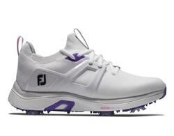 Chaussures de golf Footjoy Hyperflex pour femme, blanches et grises