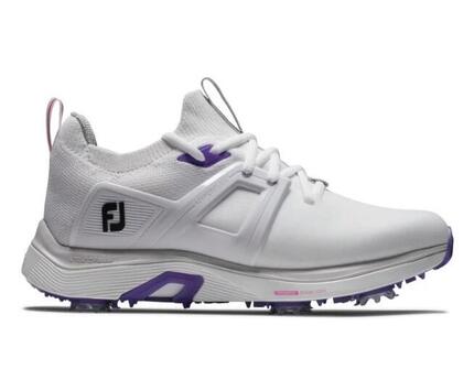 Chaussures de golf Footjoy Hyperflex pour femme, blanches et grises