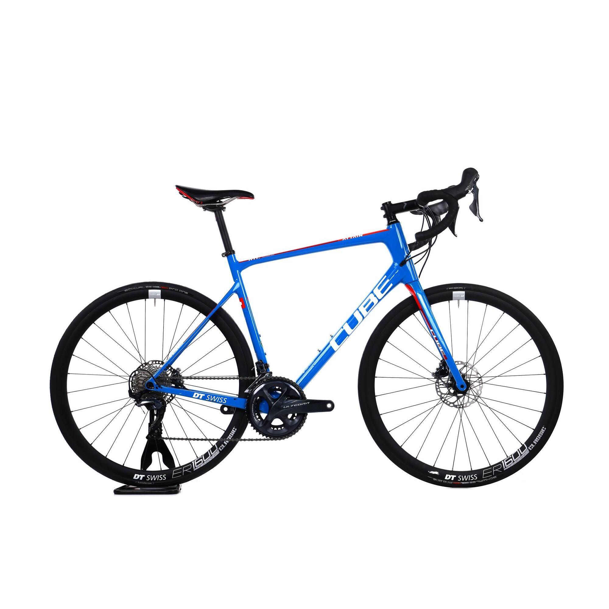 Cube - Reconditionné - Vélo De Route - Cube Attain - 58 . Bon - Vélo Route - Bleu - 58 - Decathlon