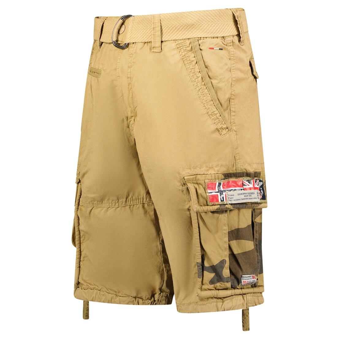 GEOGRAPHICAL NORWAY Bermudy PASTEQUE EO MEN 063 Sneakers (SX1425H/GNO-Beige) 3/3