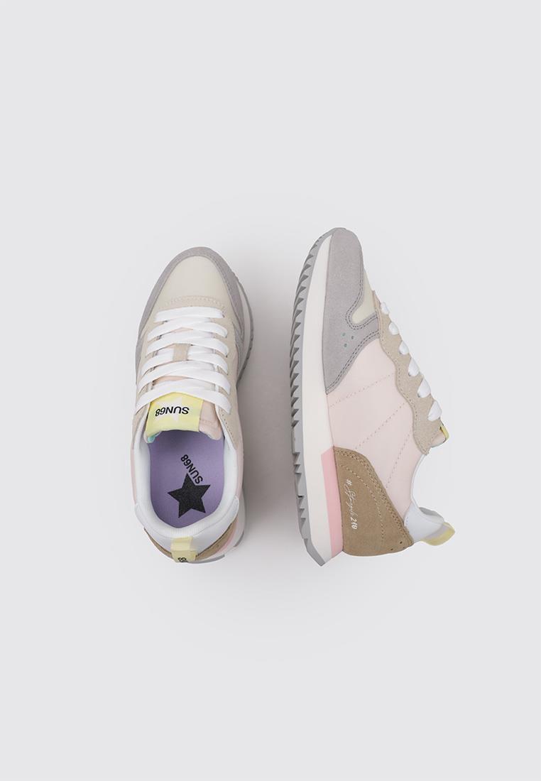 Chaussure de randonnée Baskets Femme SUN68 STARGIRL MULTICOLOR Gri 5/5