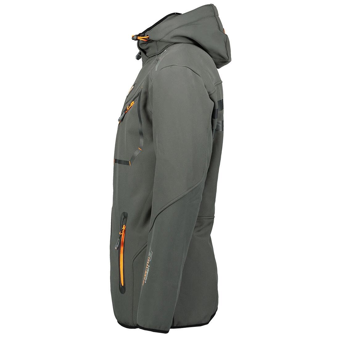 GEOGRAPHICAL NORWAY Softshell ROYAUTE DGREY ORANGE DB MEN 068 Sneaker 3/3
