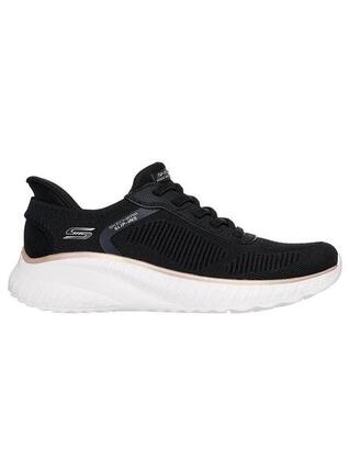 Zapatillas para Mujer Skechers Bobs sport squad chaos Negro