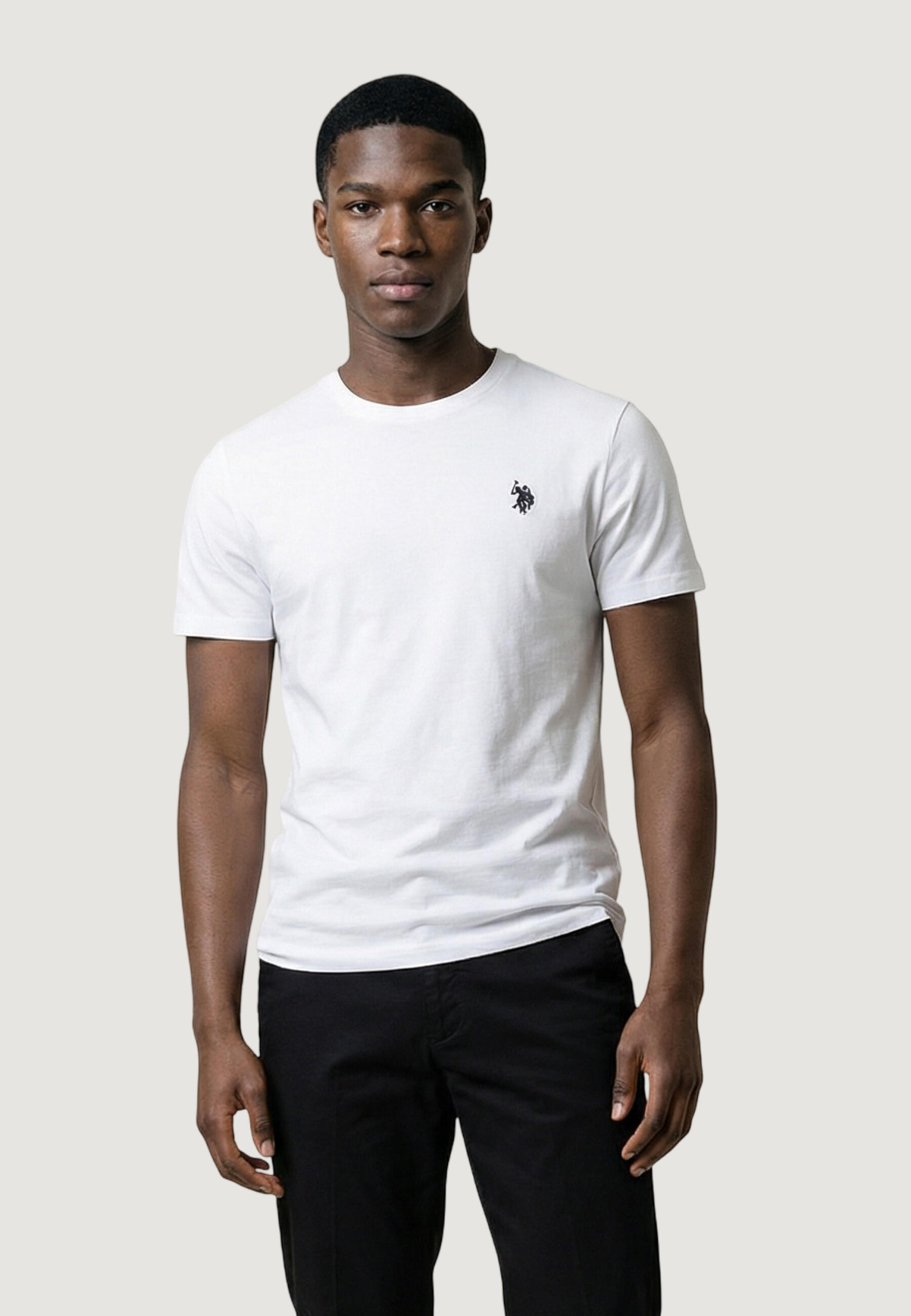 U.s. Polo Assn. T-Shirt Crop Top Mick-Basic Homem Branco da Decathlon