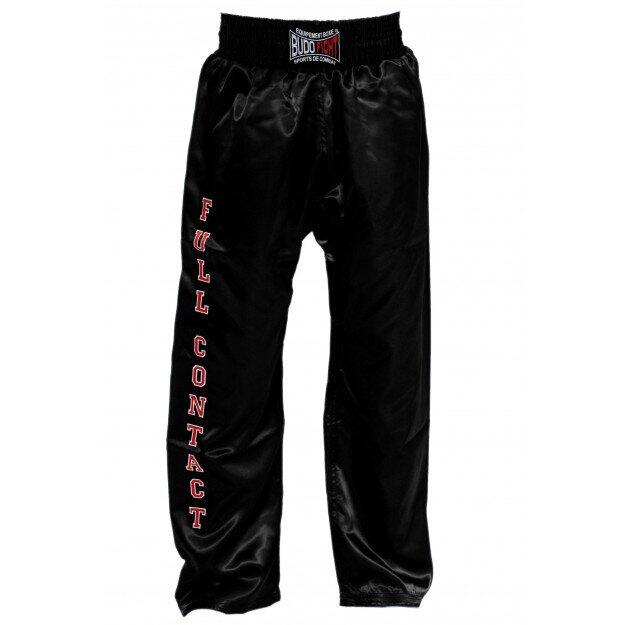 Pantalon de full-contact noir avec broderie 2/3
