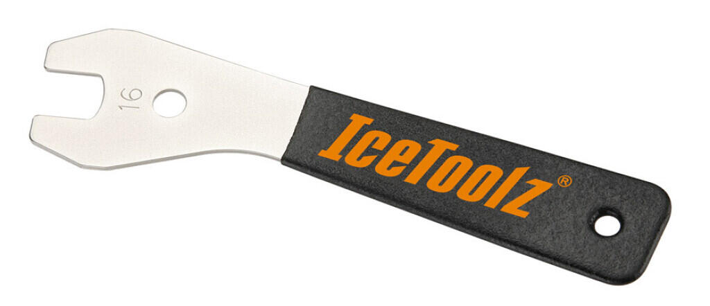Clé de cône IceToolz 16 mm, poignée 200 mm 2/2