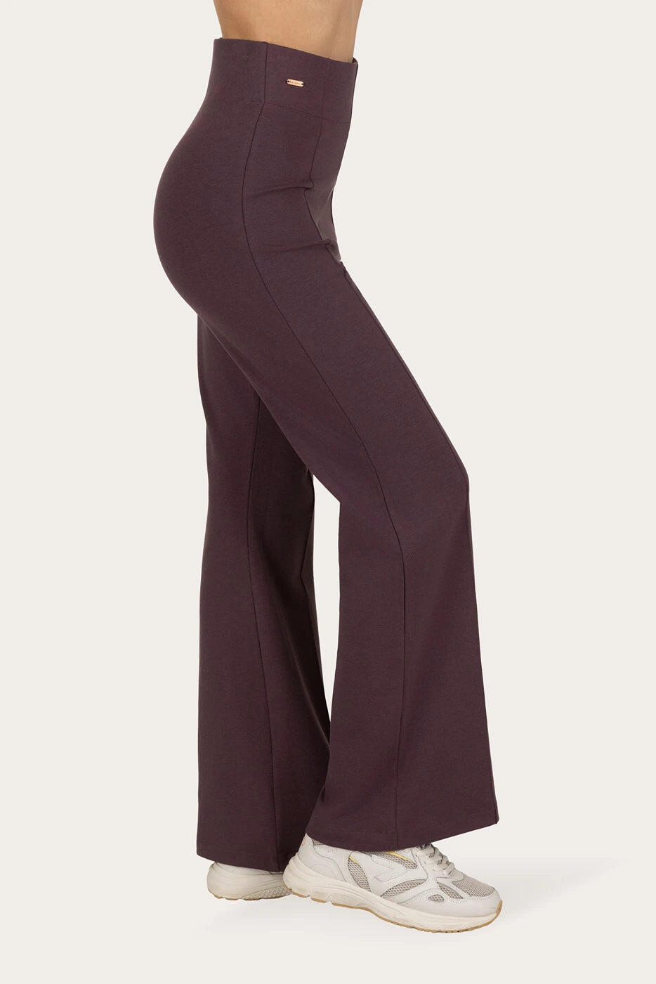 Pantalon de Yoga et athleisure Évasé Cayha – Violet 2/5