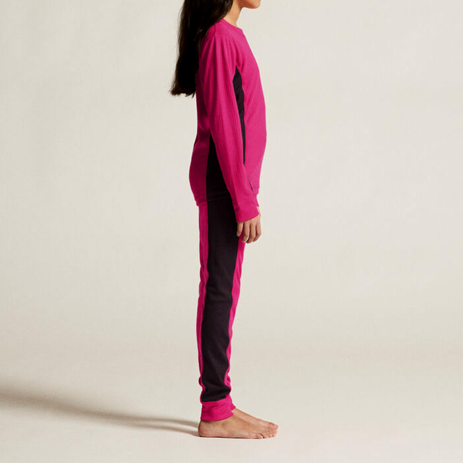 Skiunterwäsche-Set weich feuchtigkeitsabführend Mädchen - Core Dry Baselayer Set 3/5