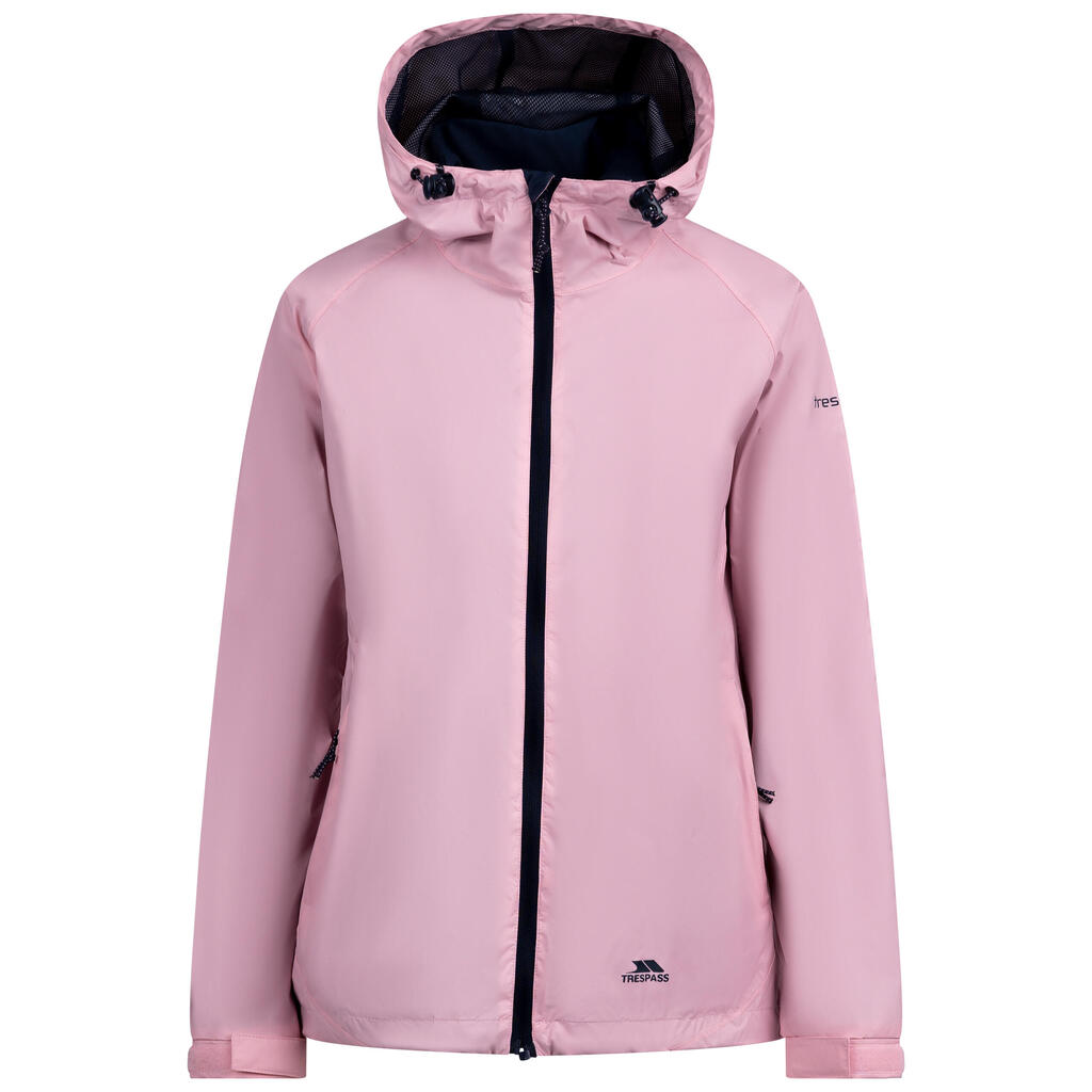 Womens Hooded Mesh Lining Shell Rain Coat Waterproof Jacket - Tayah II