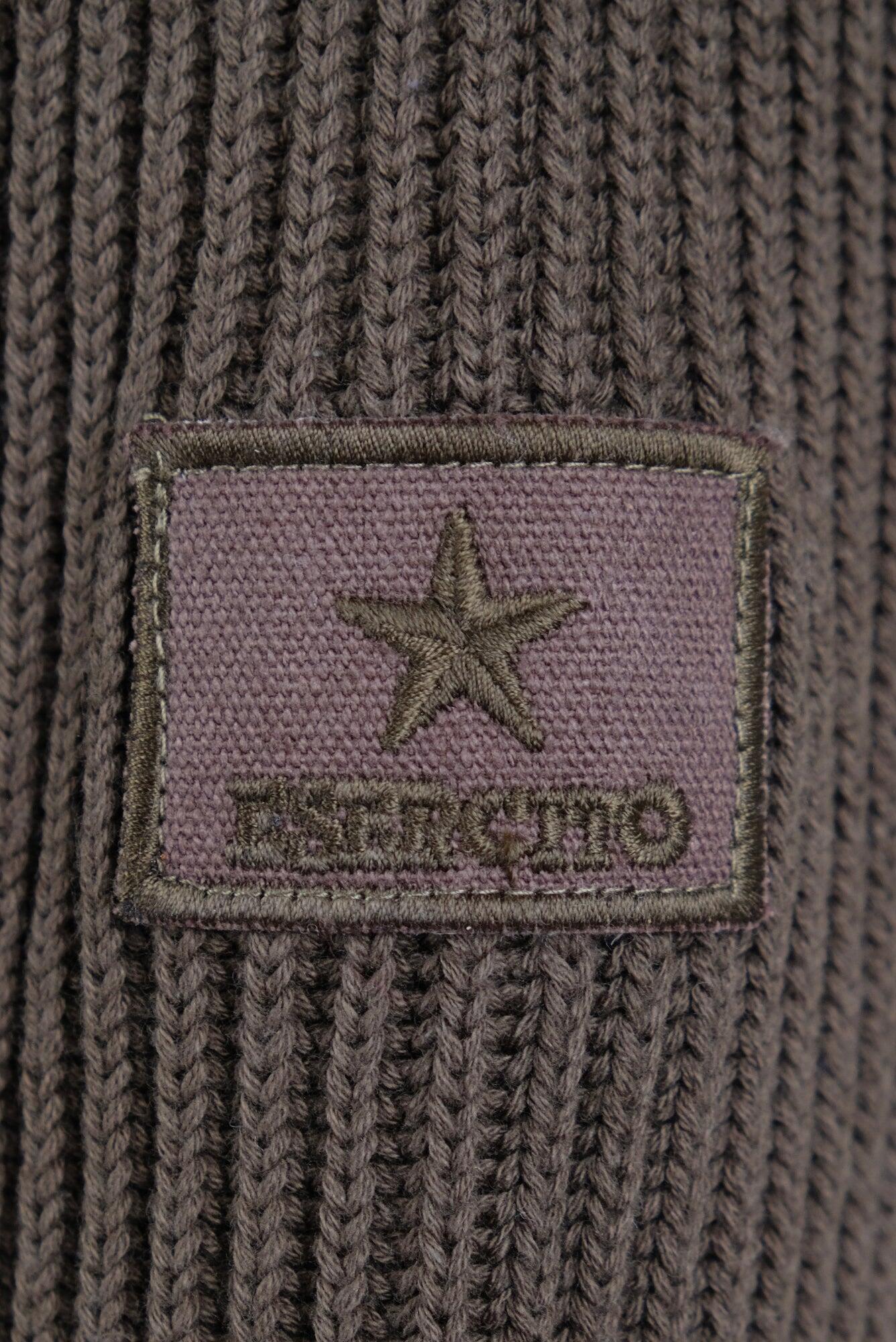 Tricot Uomo W5F857 Esercito in cotone 3/4