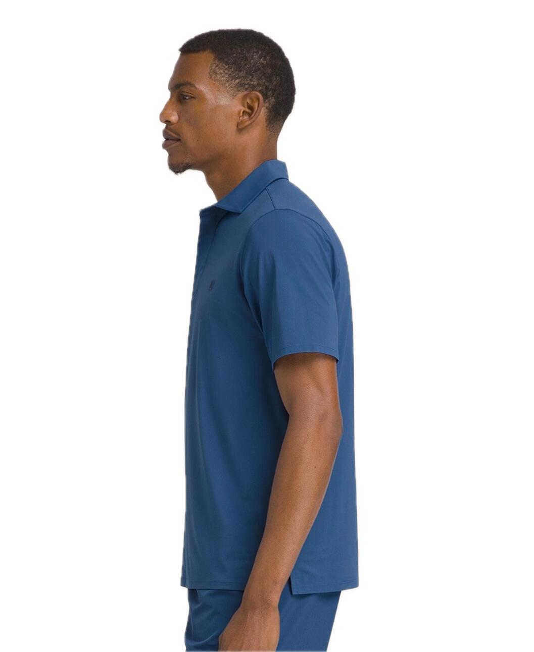 Polo da uomo League Court Blue 3/4