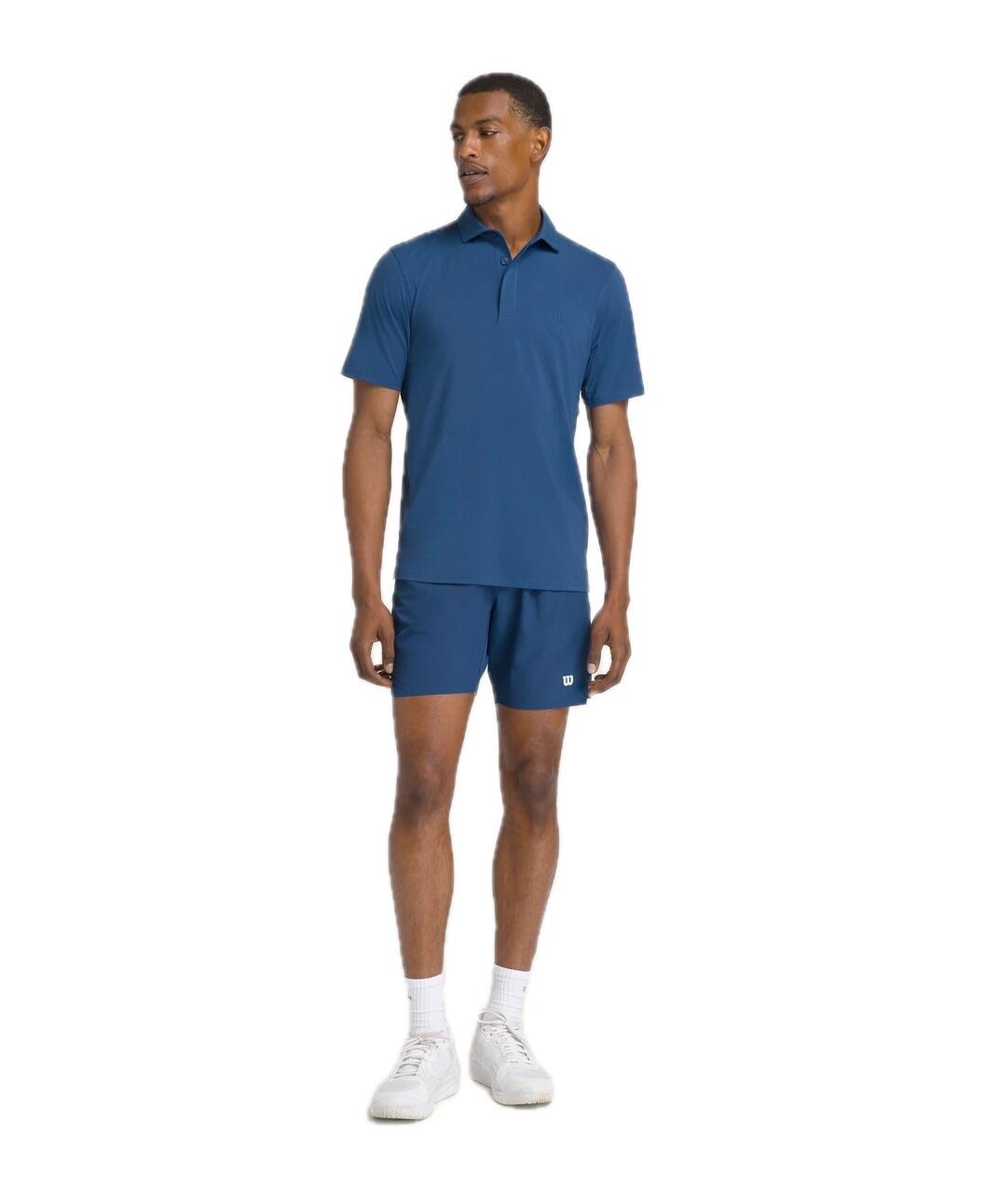 Polo da uomo League Court Blue 4/4