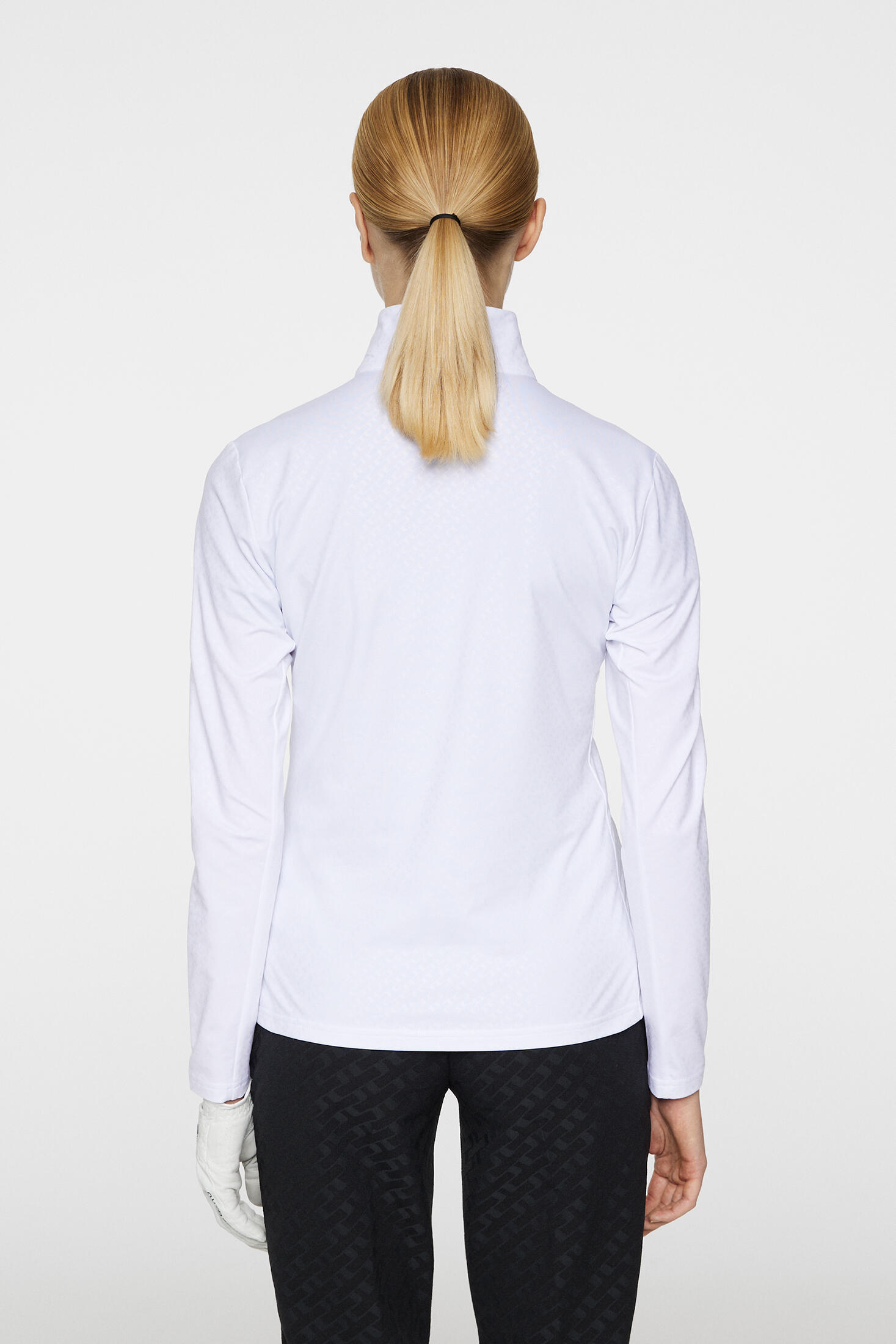 Lauryn Quarter Zip Mid Layer Women White 2/4