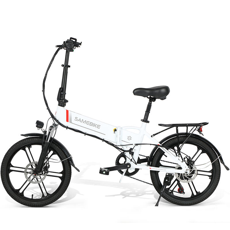 Moped electric pliabil SAMEBIKE 20LVXD30-II, baterie de 48V 10AH
