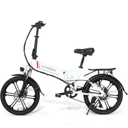 SAMEBIKE 20LVXD30-II Opvouwbare elektrische bromfiets, 48V 10AH accu
