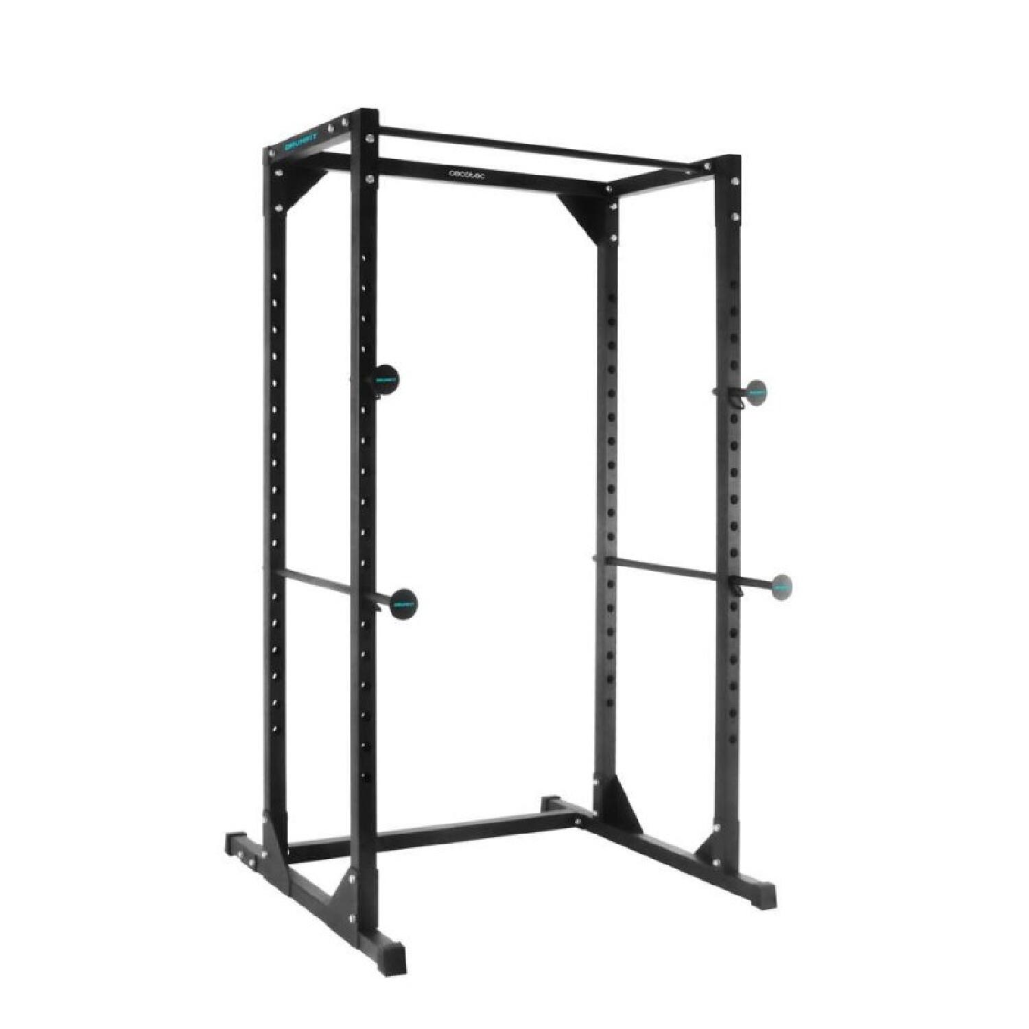 Cecotec Power Rack Jaula de Musculación y Dominadas, Estación de Ejercicio Drumf 1/7