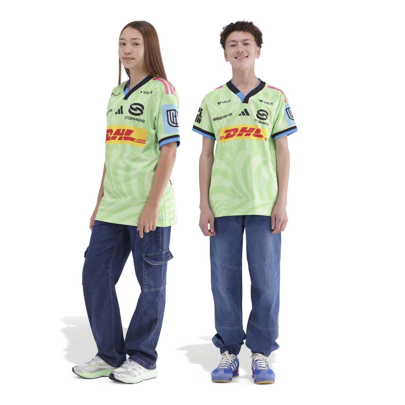 Camisola Rugby Stormers URC Criança Away Adidas 3/4
