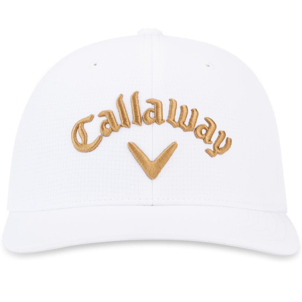 Casquette Tour Authentic Performance Pro blanche/or 2/4