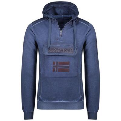 GEOGRAPHICAL NORWAY Bluza 3 4 GYMCLASS EO TIEDYE BADGE MEN 100 Sneakers