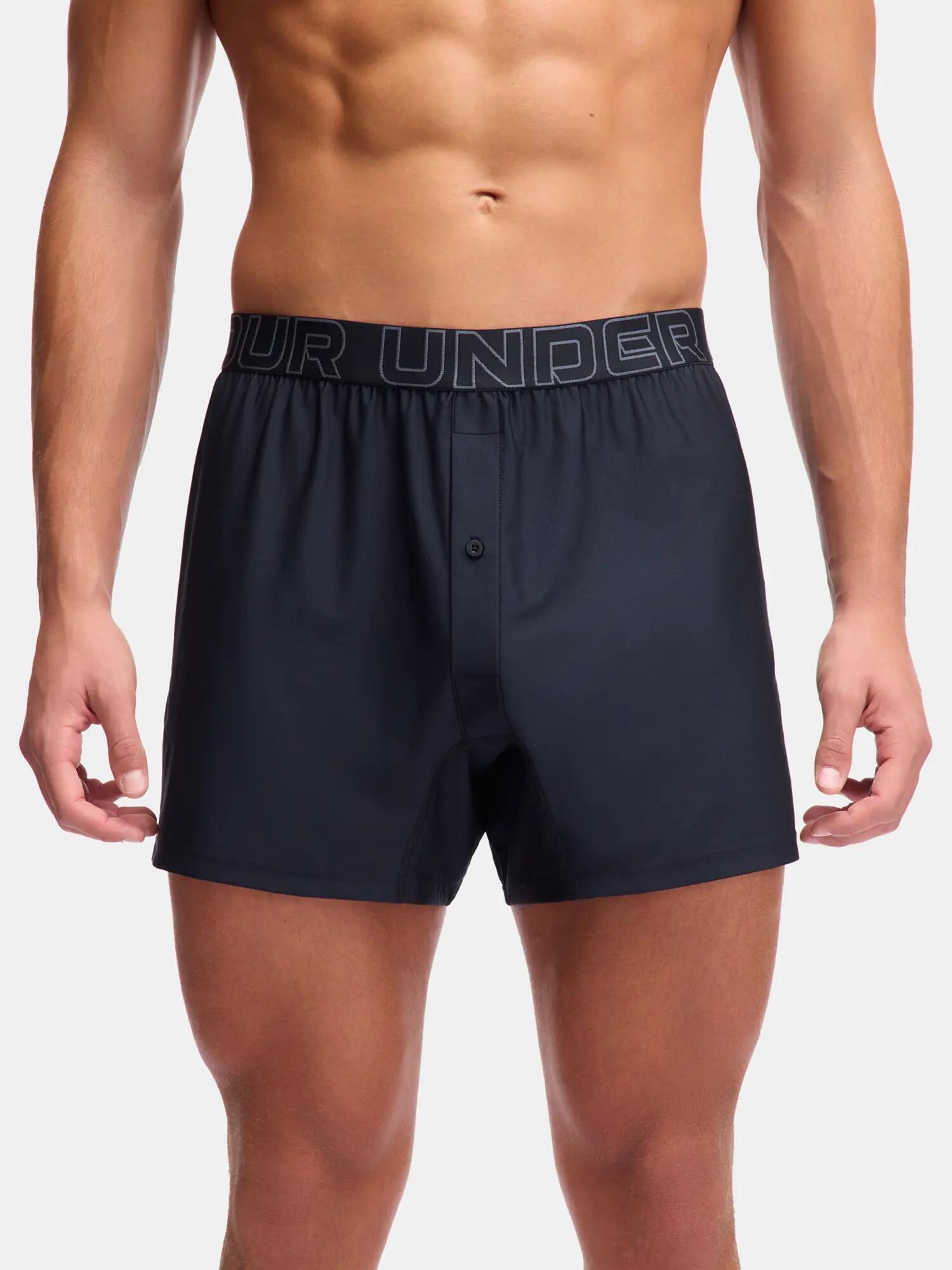 Herren Boxer Unterwäsche Under Armour M UA Lounge Tech Mesh Boxer 6in (3er) 2/3