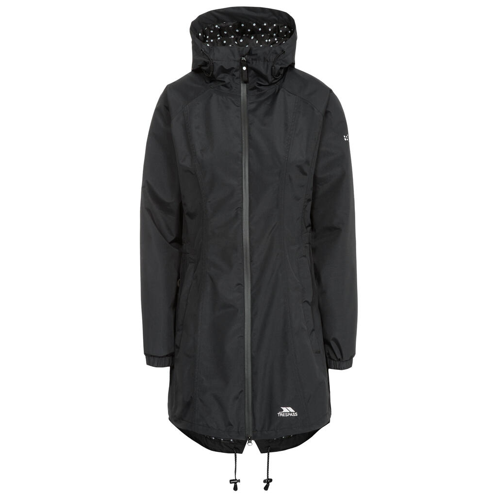 Womens Waterproof Jacket Ladies Longer Length Raincoat Daytrip