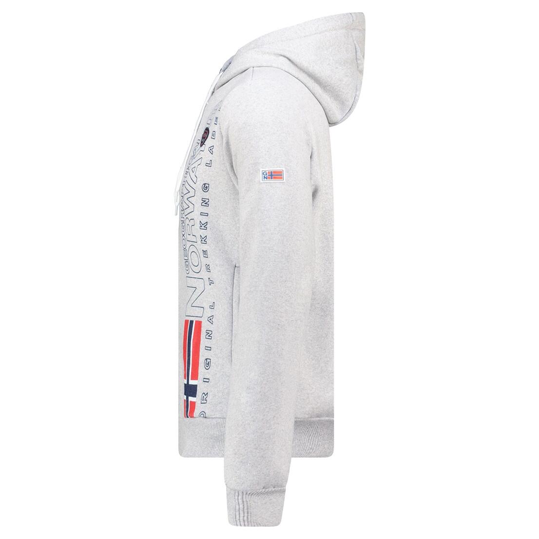 GEOGRAPHICAL NORWAY Bluza FOGORA BLENDED GREY DB MEN 100 Zapatillas Grey 2/3