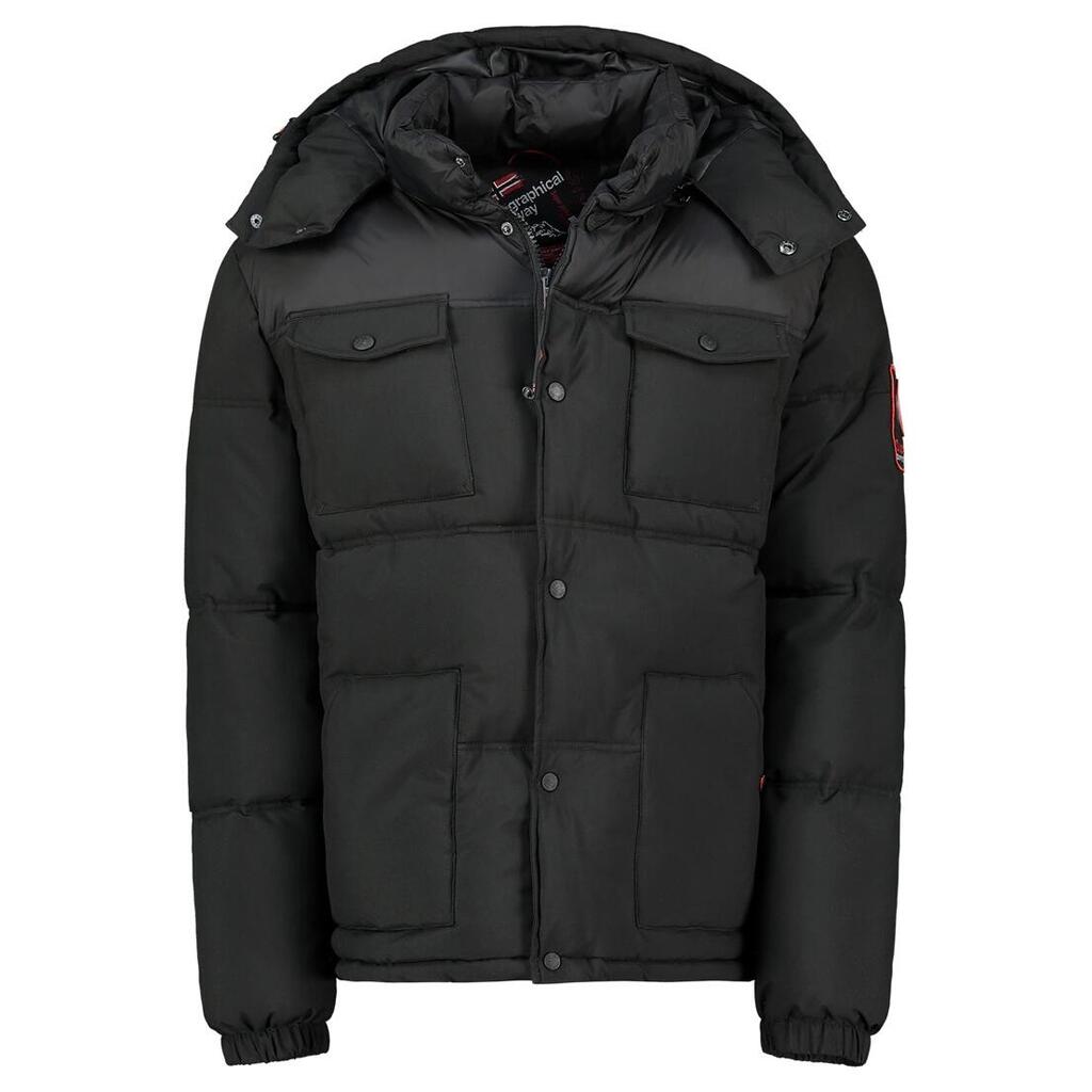 GEOGRAPHICAL NORWAY Kurtka BAREDA DB BLACK MEN 096 BLACK Sneak (WY3882H/GN-NOIR)