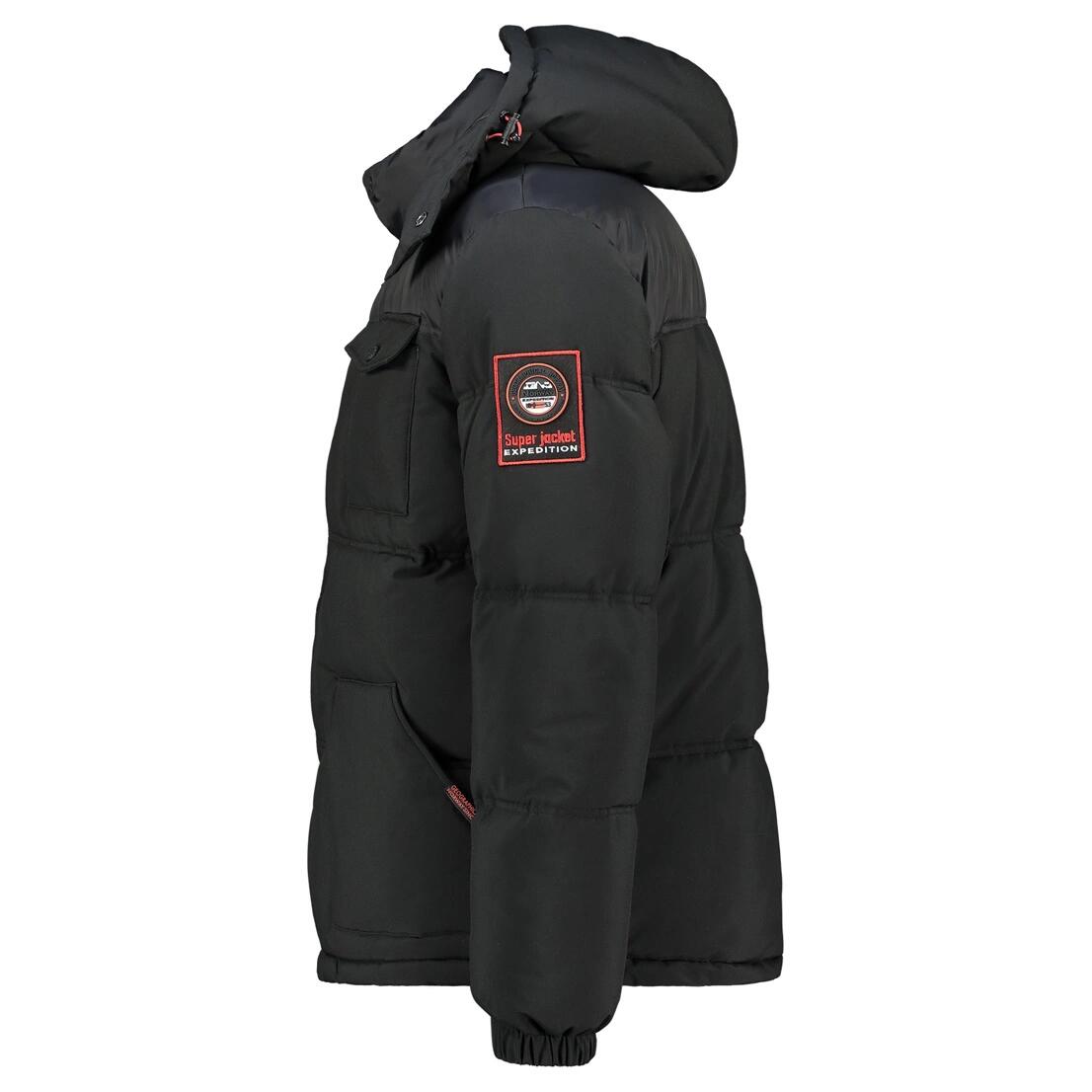GEOGRAPHICAL NORWAY Kurtka BAREDA DB BLACK MEN 096 BLACK Sneak (WY3882H/GN-NOIR) 2/3