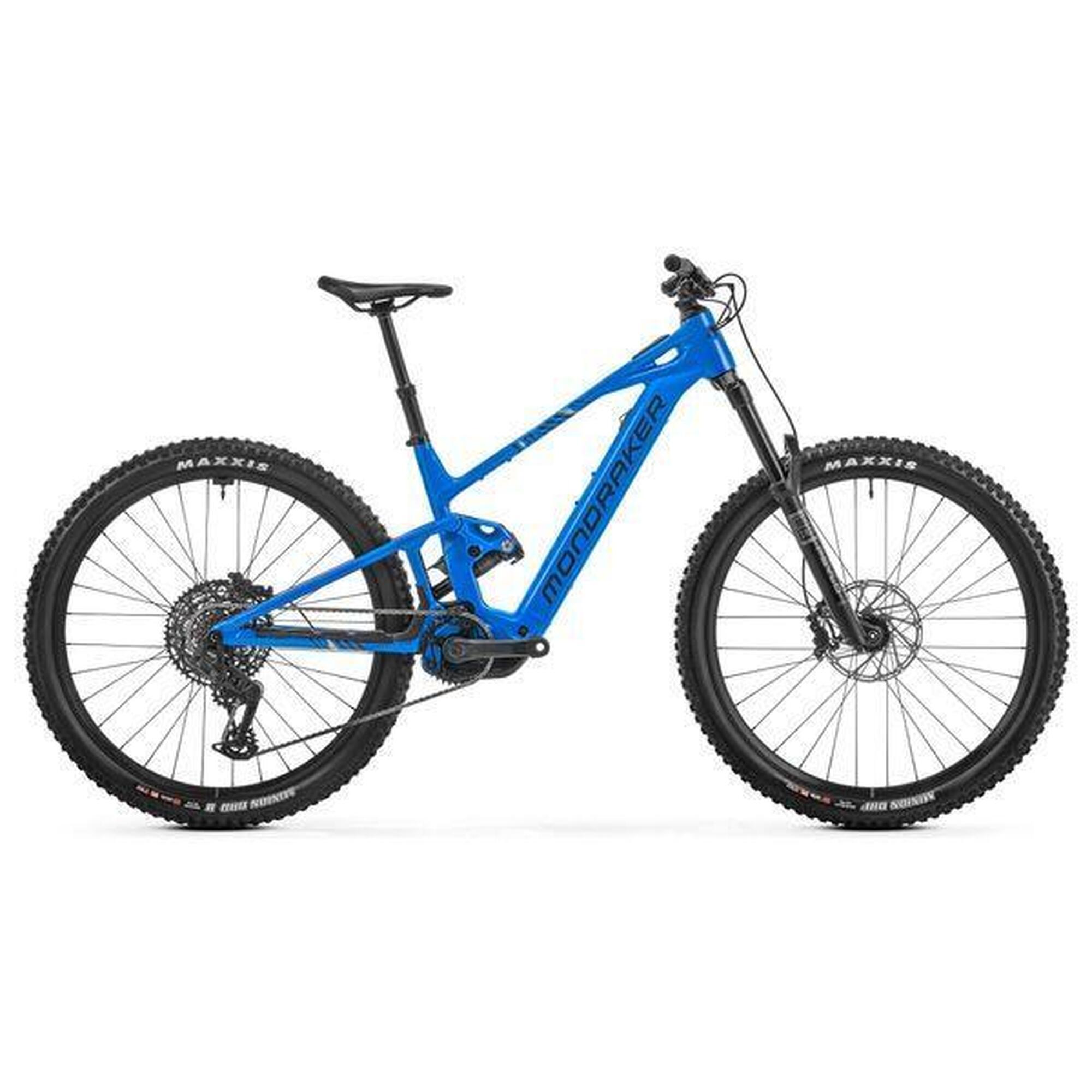 Mondraker - Vtt Électrique Tout-suspendu Mondraker Sly R 12v 400wh Bosch 60 Nm 29'' Bleu 202 - Vélo Tout Terrain - Bleu - 40 M - Decathlon