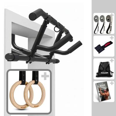 Calisthenics basis set – pull-up bar, ringen & weerstandsbanden