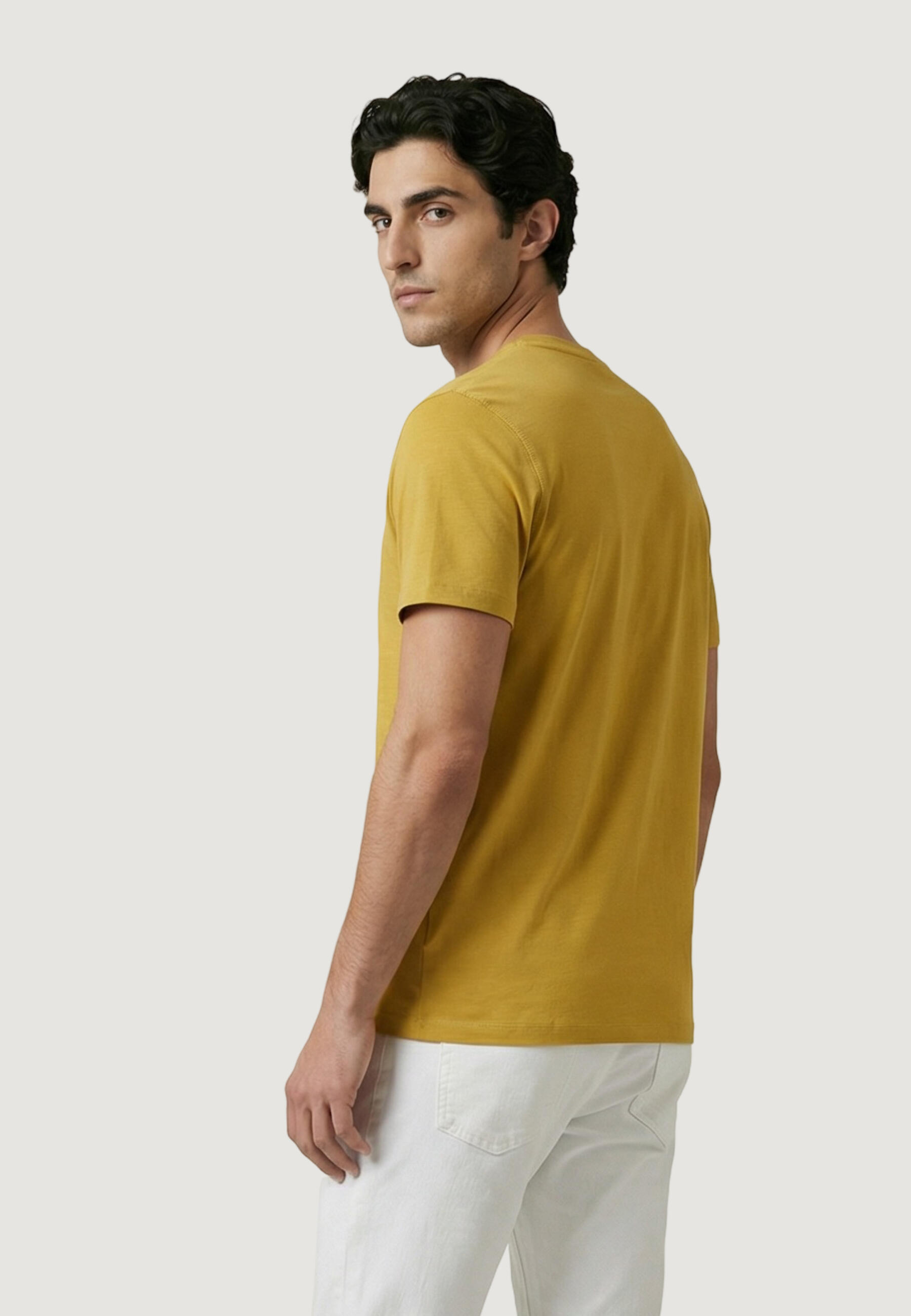 T-shirt Crop Top MICK-BASIC HOMEM 2/5