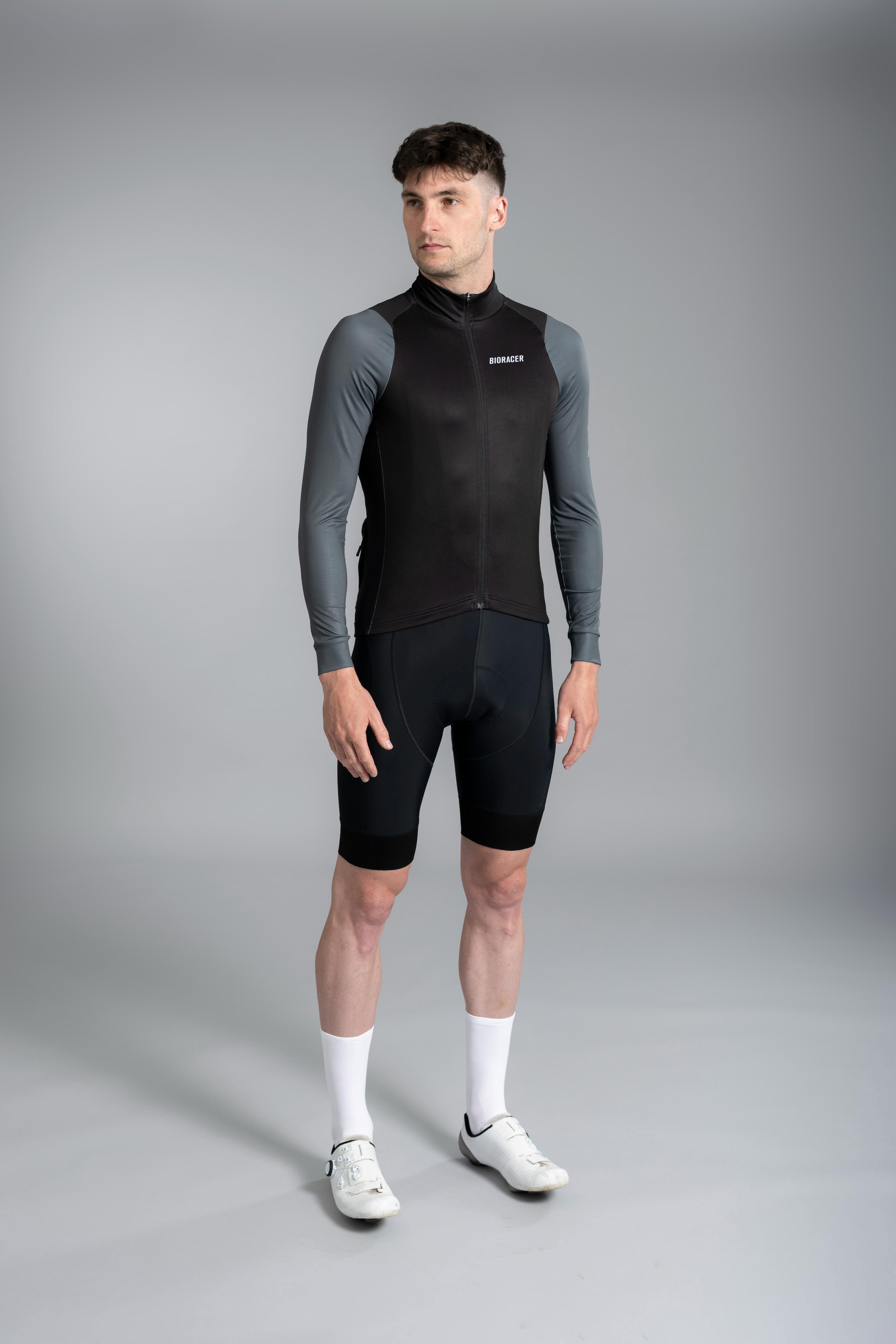 Leichte Radjacke Herren Atmungsaktiv Wasserabweisend Tempest Light Schwarz 3/7