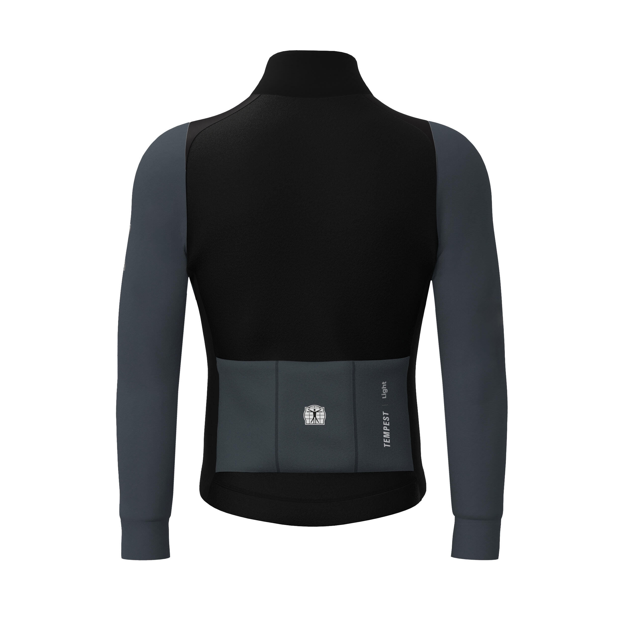 Leichte Radjacke Herren Atmungsaktiv Wasserabweisend Tempest Light Schwarz 2/7