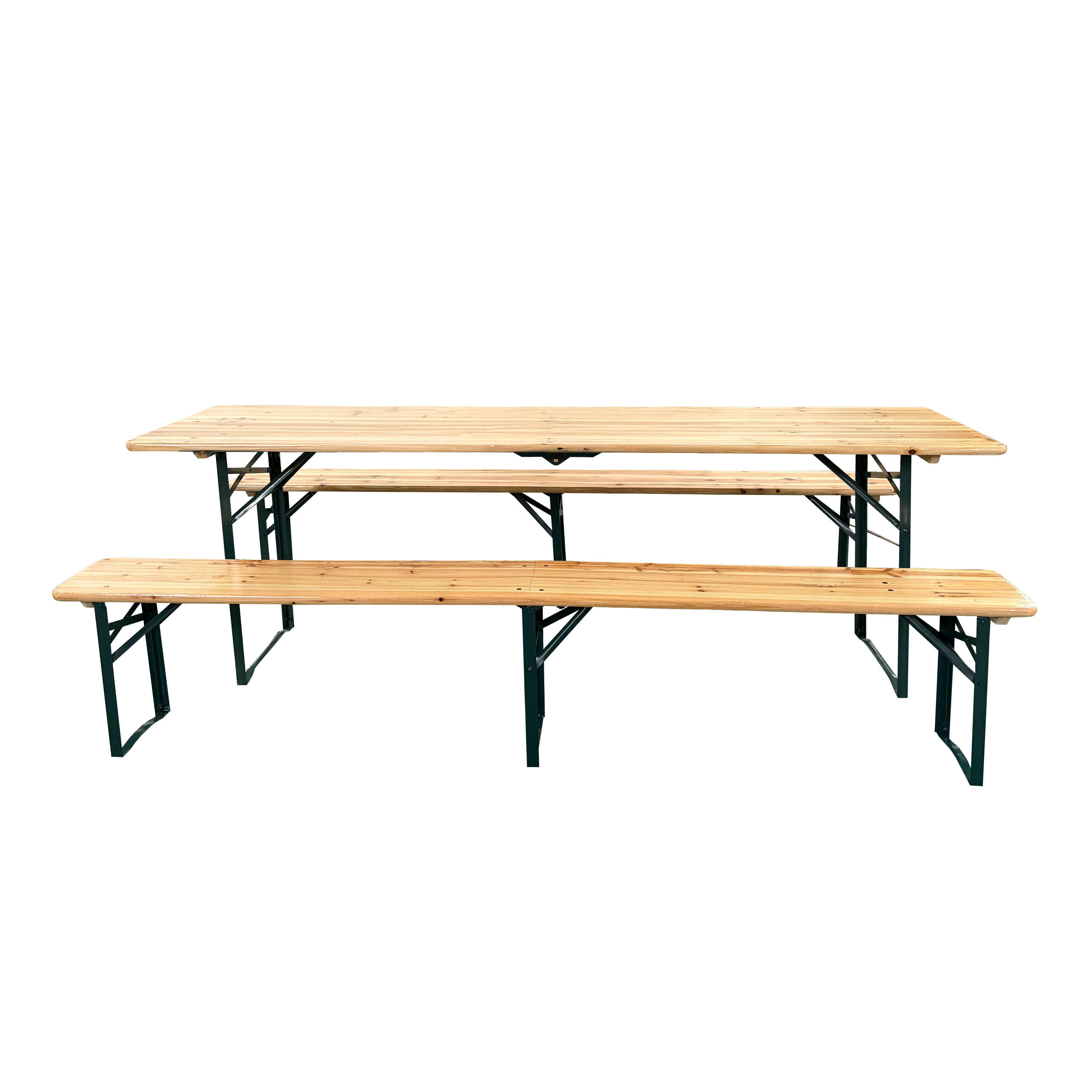 Table et bancs de brasserie, AXI Toon, Acier et Bois 2/7