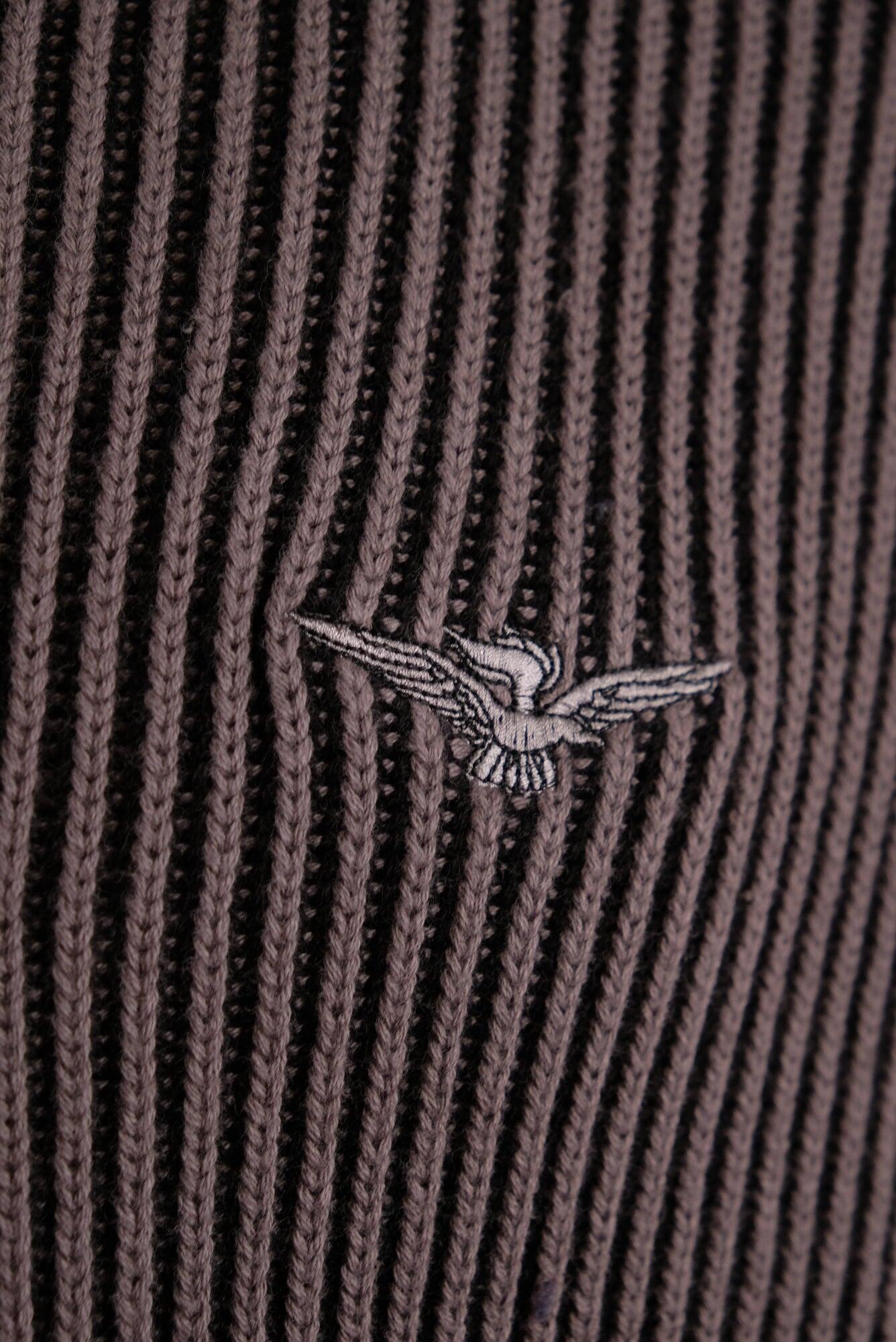 Tricot Uomo W5F850 Esercito in cotone 3/4