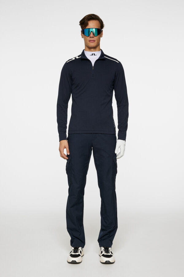 Couche intermédiaire Leon Quarter Zip Homme Marine 2/4