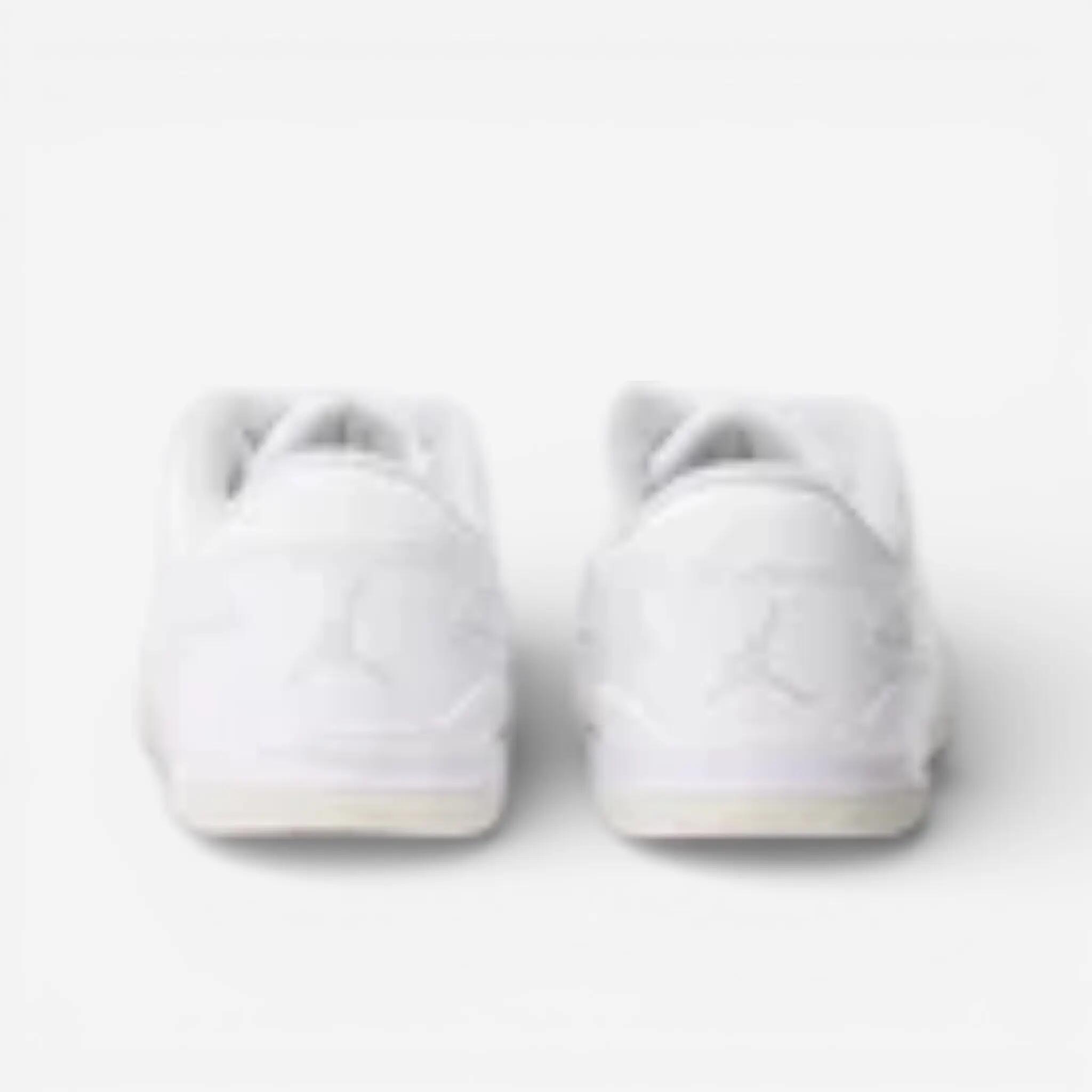 Jordan Flight Court White/Pure Platinum (Women's) 3/4