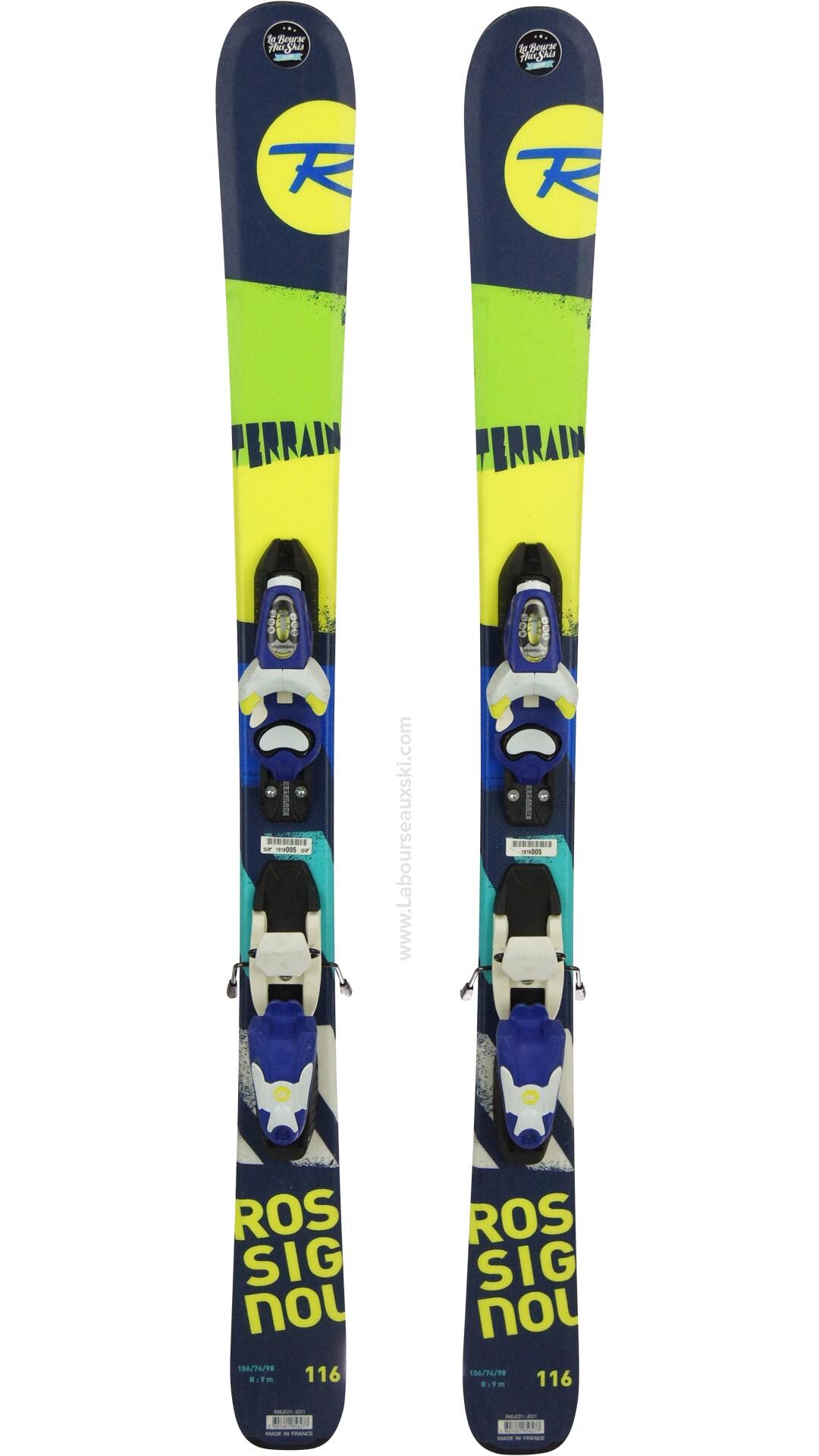 Reconditionné - ROSSIGNOL TERRAIN BOY KID + FIX - Très bon état 2/3