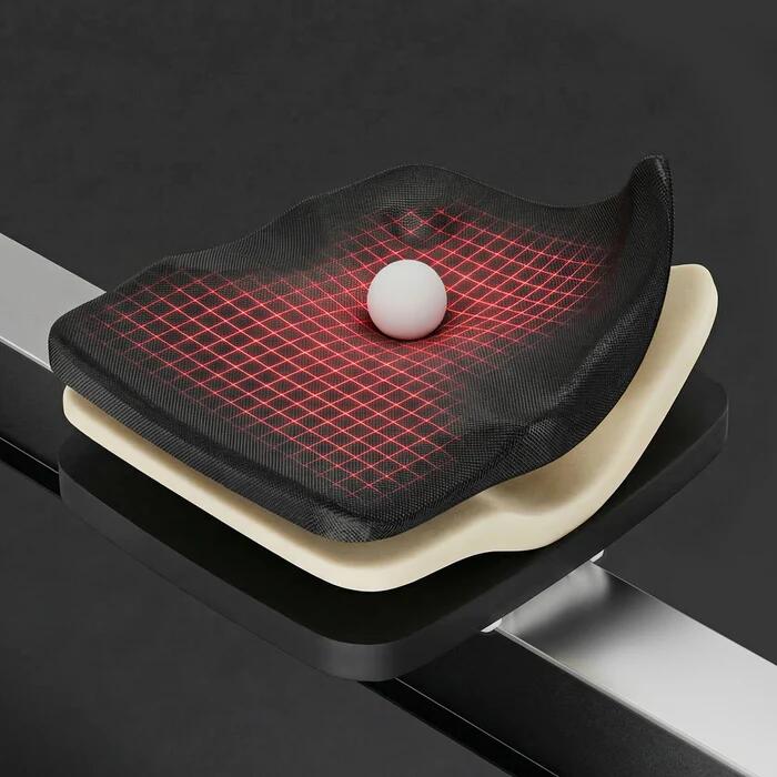 Rameur MR56, 10 niveaux de résistance, capacité de 160 kg, Bluetooth et APP 6/7