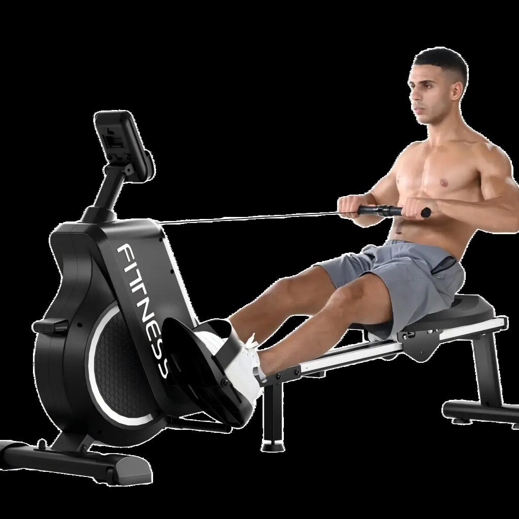 Rowing Machine Magnetic 16-Level Resistance LCD Screen