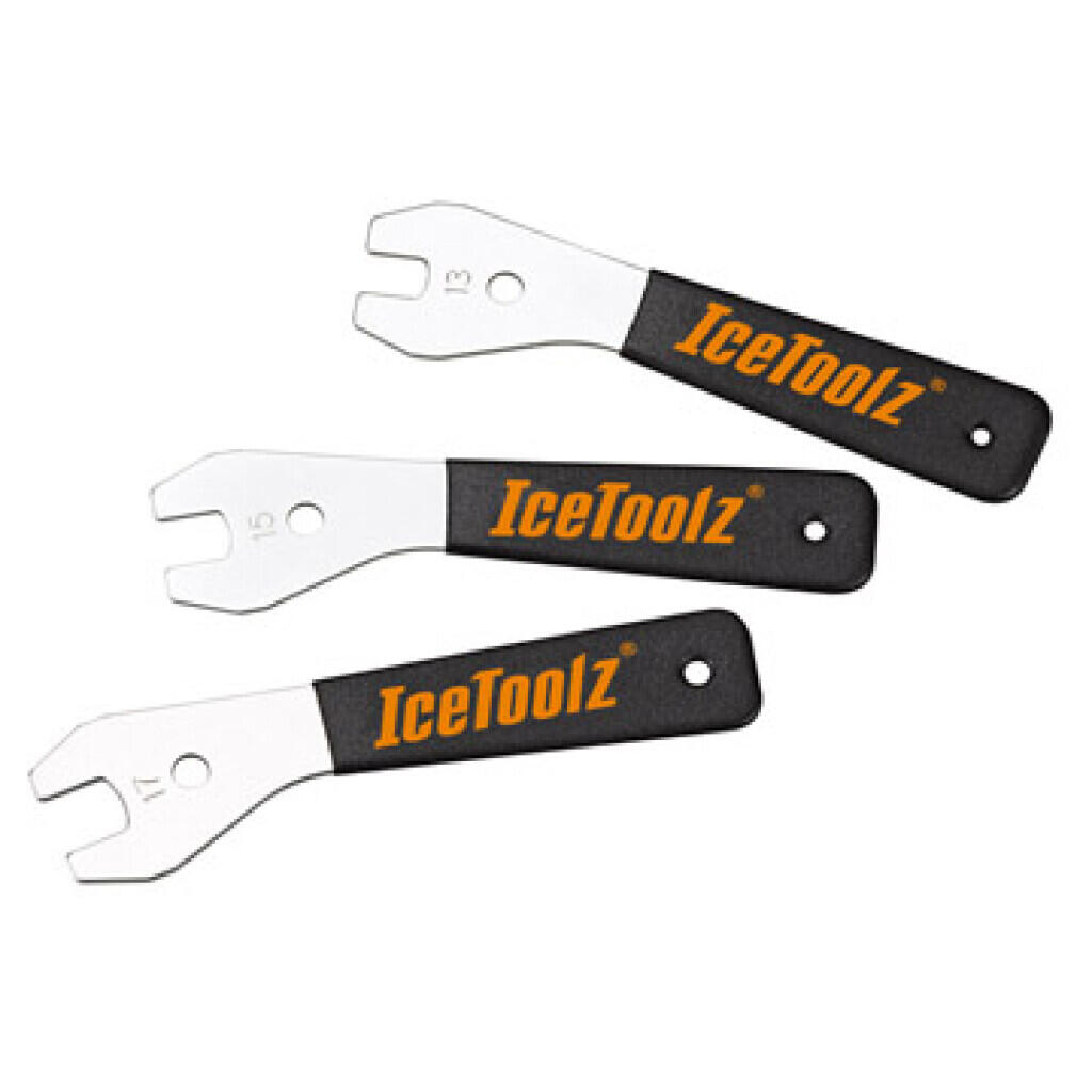 Zestaw kluczy stożkowych IceToolz 3 szt. 13/15/17 mm 2/2