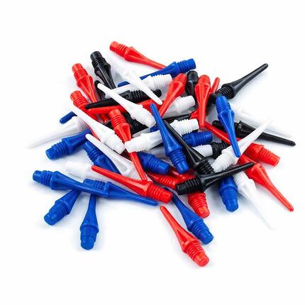 Dartspitzen Softdart 2BA Weiß Darts / Steeldarts Unisex Weiß