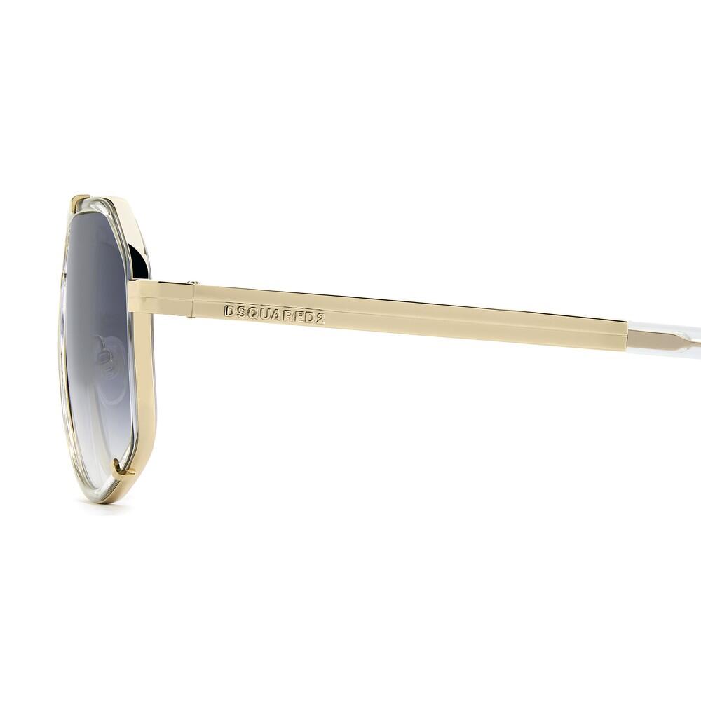 Occhiali da Sole Dsquared2 D2 0190/S 900 in Metallo Uomo 60 mm 3/4